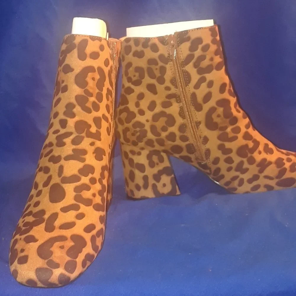 Moody Square Toe Booties